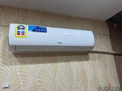 Split AC 2. . 5 Ton. warranty New condition for SALE with cable 10meter