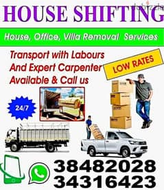 Moving and shifting service With
