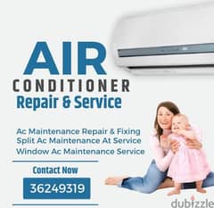 manana ac repair and maintenance work with low price 0