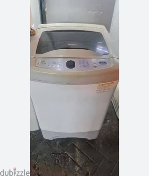 غسالة سامسونغ فول اتماتيك Samsung fully automatic washing machine 0