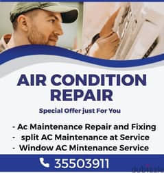 all kinds of ac repair and maintenance work 0