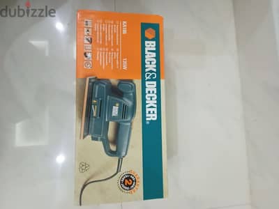 New Corded Black & Decker Orbital Sander sealed Model KA186 135W