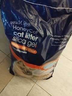 cat litter sand not used