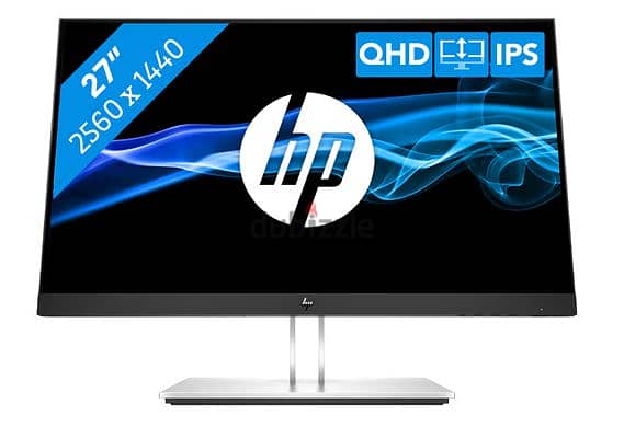 HP 27"QHD 4K IPS Border Less Monitor Resolution 2560 x 1440 Same as Ne 0