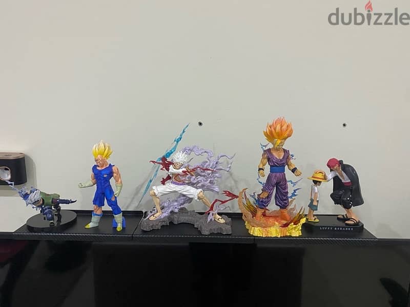 Anime Action Figures One Piece Luffy DBZ Gohan أنمي فقرز مجسمات 9