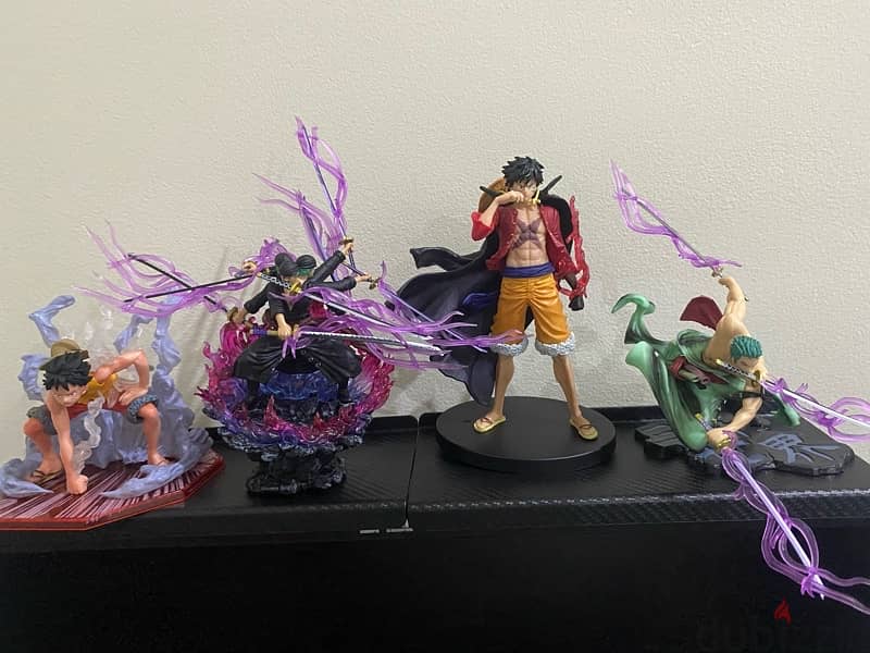 Anime Action Figures One Piece Luffy DBZ Gohan أنمي فقرز مجسمات 16