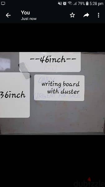 writing board urgent for sale 0