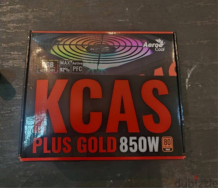 AEROCOOL KCAS PLUS GOLD 850W
80PLUS GOLD ARGB POWER SUPPLY 0