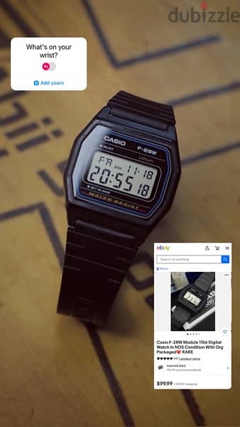 Vintage Casio F-28w 1986 model (1156) 6