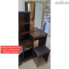 Dressing Table and other items for sale with Delivery 0