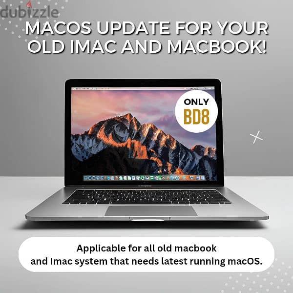 Update your Old Imac and macbook to the latest macOS 0