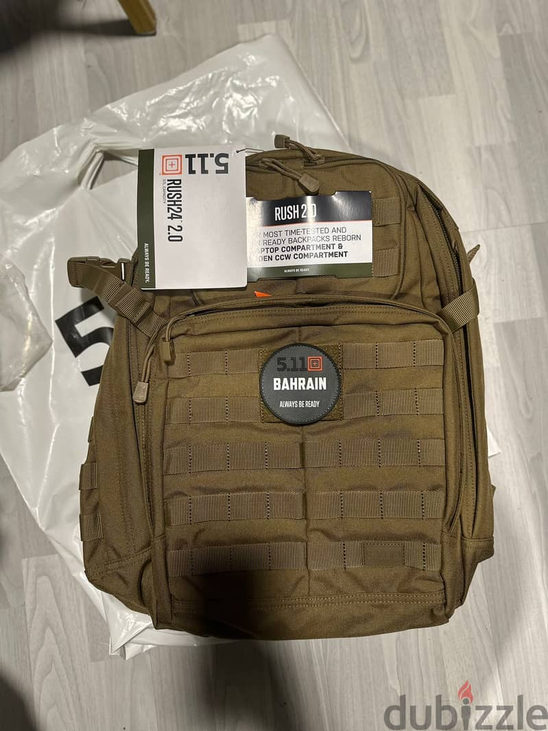 5.11 Tactical Rush 24 Backpack. 1