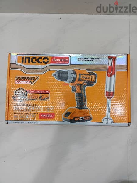 New Ingco Hammer drill with Gift همر دريل انجكو جديد مع هدية 0