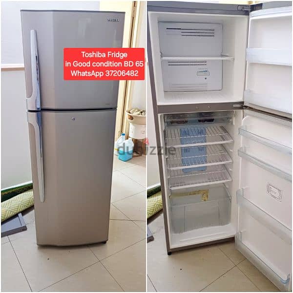 Lg Slightly used Fridge and other items for sale with Delivery 4