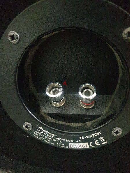 Pioneer 1300W subwoofer with Sony Amplifier for sale 1