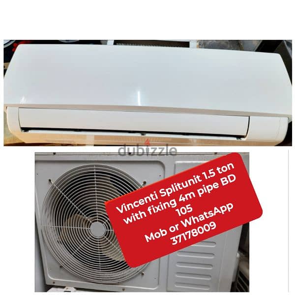 LG window Ac and All type household items for sale with delivery 15