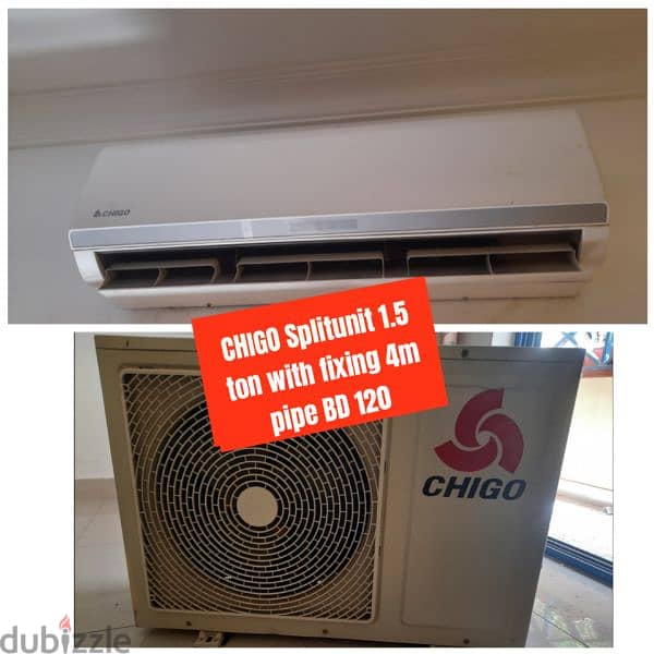LG window Ac and All type household items for sale with delivery 16