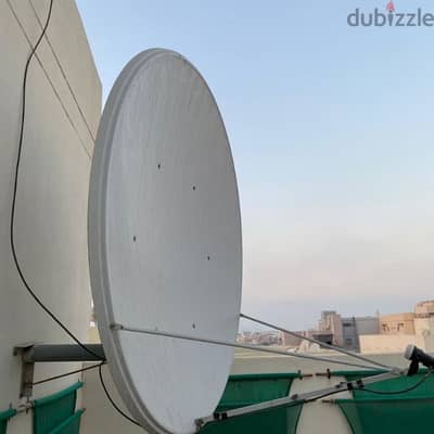 Airtel & Arabsat,Nilesat dish receiver sale,fixing & cctv installation