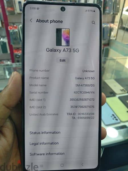 Samsung A73 5g for sell 1
