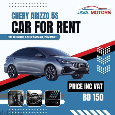 Car Rental Chery, Subaru, Maxus, Toyota, Nissan