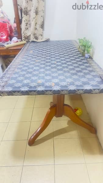 DINNING  TABLE WOOD FOR SALE 200-100-76