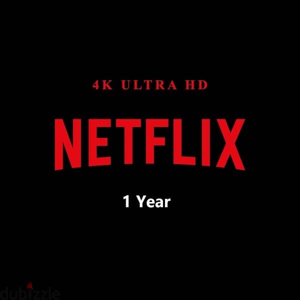 Netflix 1 Year only 6 Bd with warranty 0
