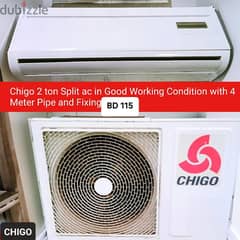 Chigo 2 ton split ac and other acs for sale with fixing 0