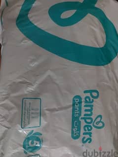 4 BD each pack pampers pants size 6 and 5 0