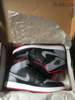 Air Jordan 1 Mid "Black Cement" - Men's Shoes