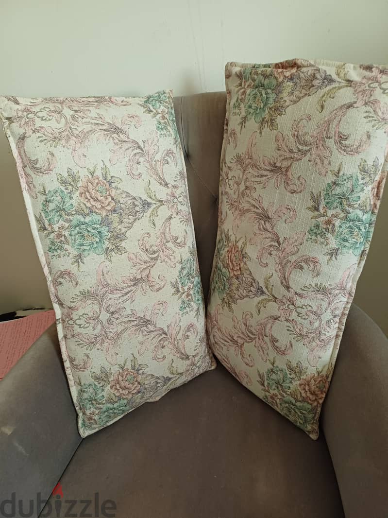 Two lovely cushions for 4bd 1