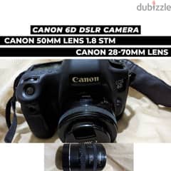 Canon 6D Camera 50MM 1.8 & 28-70MM Lens GooD
