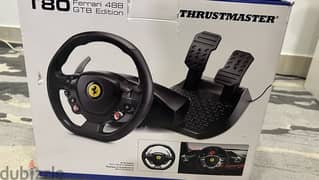 gaming steering wheel (T80 ferrari 488 GTB edition)