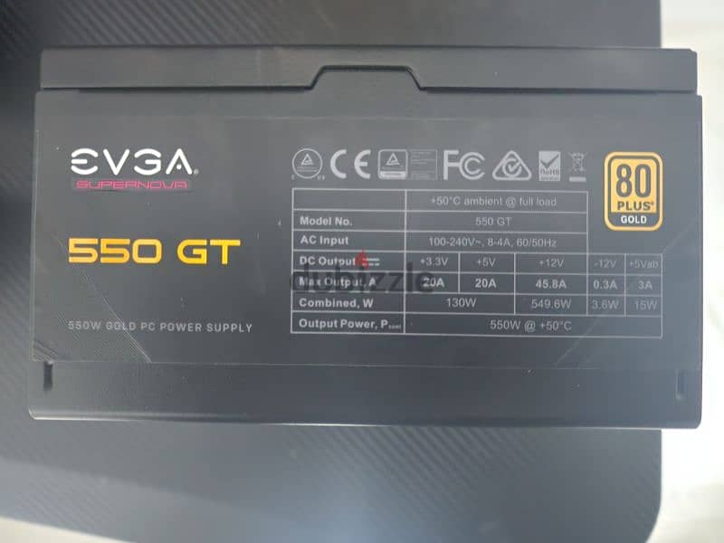 EVGA GT 550W PSU 3