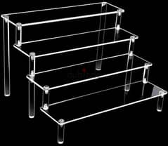 Acrylic Display Stand For Makeup or Decorations ديكور ستاند