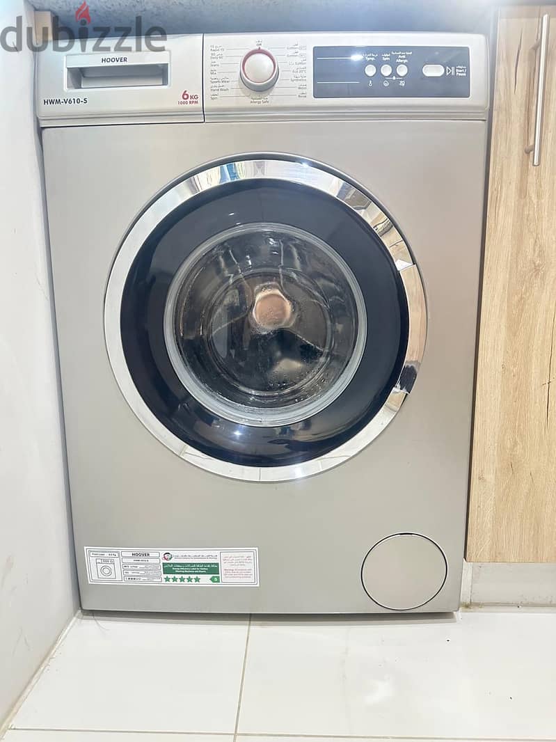 One year used 6 kg washing machine for sale 1