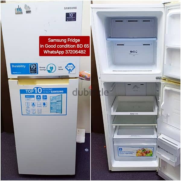 Double Door LG Fridge Slightly used and other items for sale 6