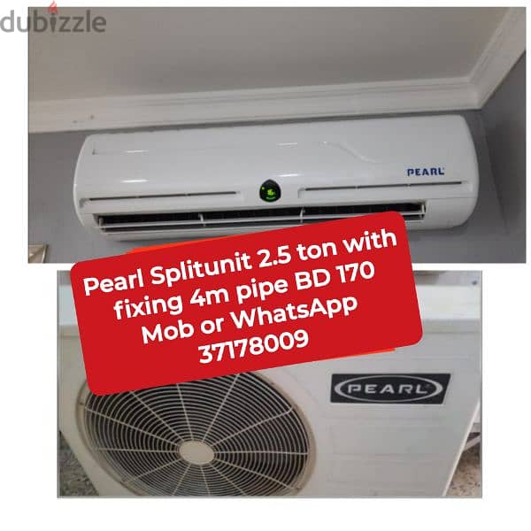 Pearl window Ac and splitunit for sale with delivery and fixing 2