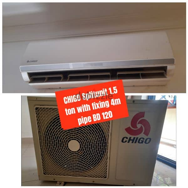 Pearl window Ac and splitunit for sale with delivery and fixing 6