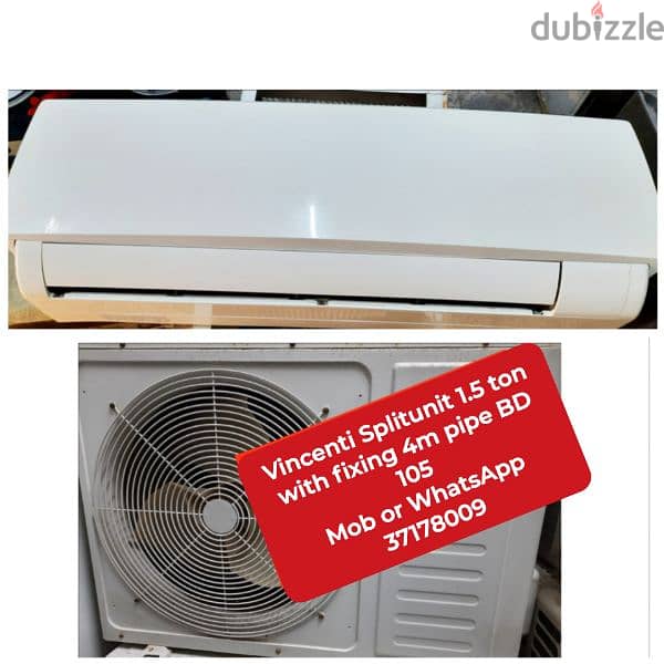 Pearl window Ac and splitunit for sale with delivery and fixing 7