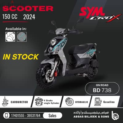 Sym Crox 150cc Brand New- 2024