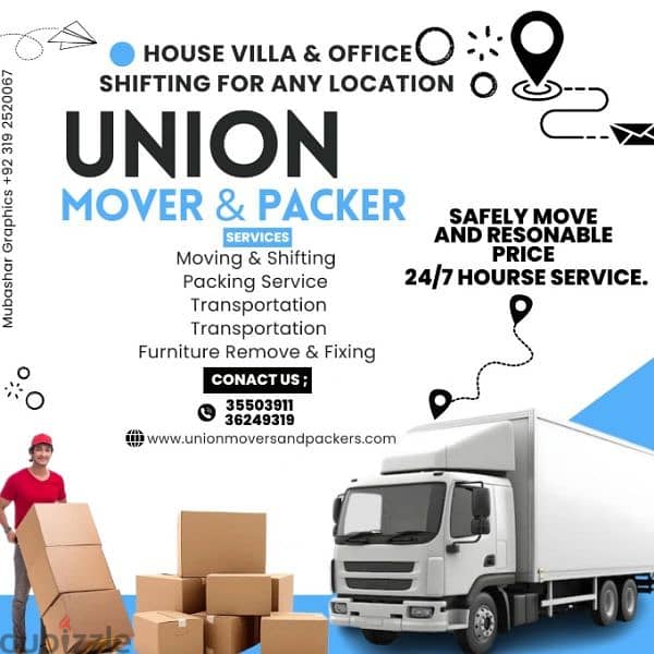 House shifting services furniture mover's Packer 0