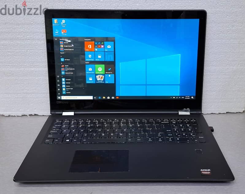 LENOVO i7 7th Generation 2 In 1 Touch Laptop 15.6"Foldable AMD 2GB GPU 3