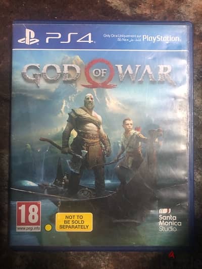 GOD OF WAR 4 PS4 CD