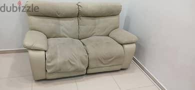 reclining sofa 2 seater 0