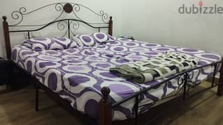 Double coat bed with matress only 20 bd 0