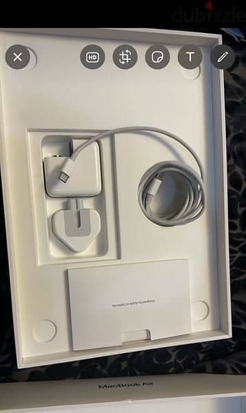 apple macbook air m1, like new with box, grey, 256gb original cost 459 2