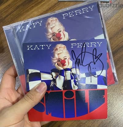 signed Katy Perry album