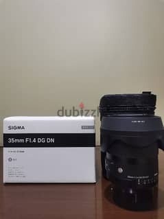Sigma 35mm 1.4 DG DN | Art | Lens for Sony E