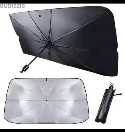 Car windshield sunshade - umbrella type now available for sale