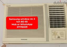 Samsung window Ac and other household items for sale with delivery